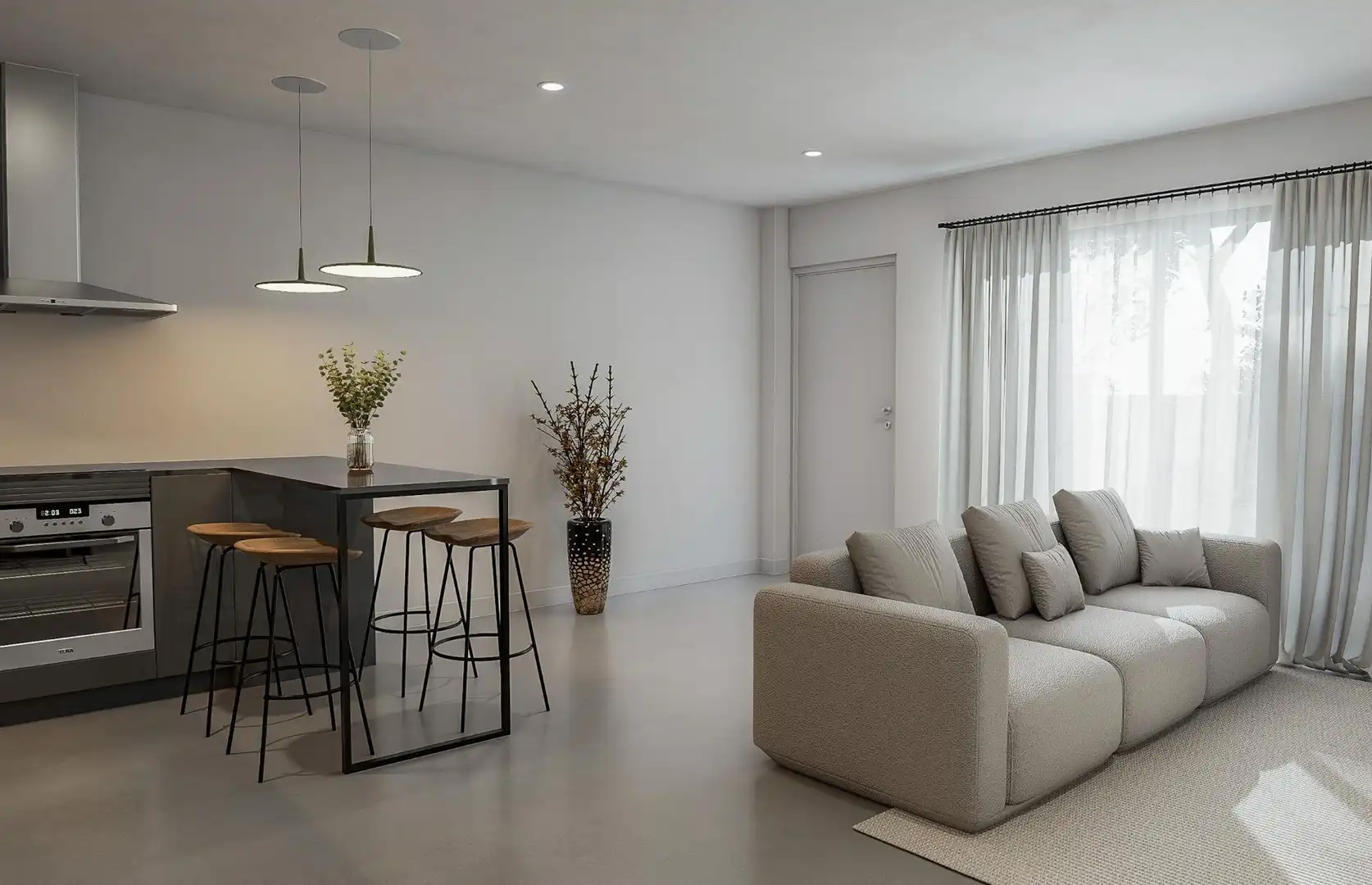 Sala de estar de Apartamento en venta en Armeñime - Las Moraditas - Las Cancelas