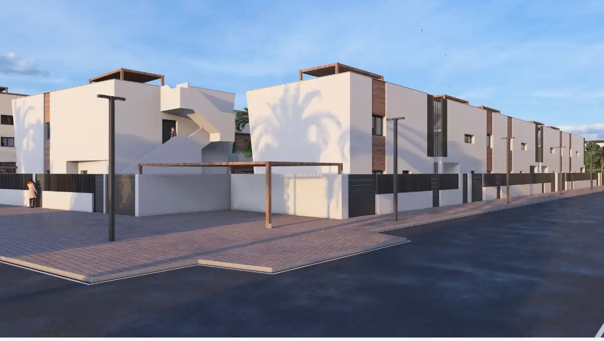 Exterior view of Houses for sale in Torre-Pacheco  with Air Conditioner, Heating and Private garden
