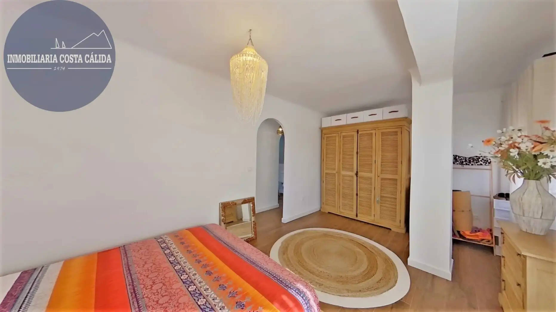 Bedroom of Apartments for sale in Águilas  with Air Conditioner, Heating and Furnished