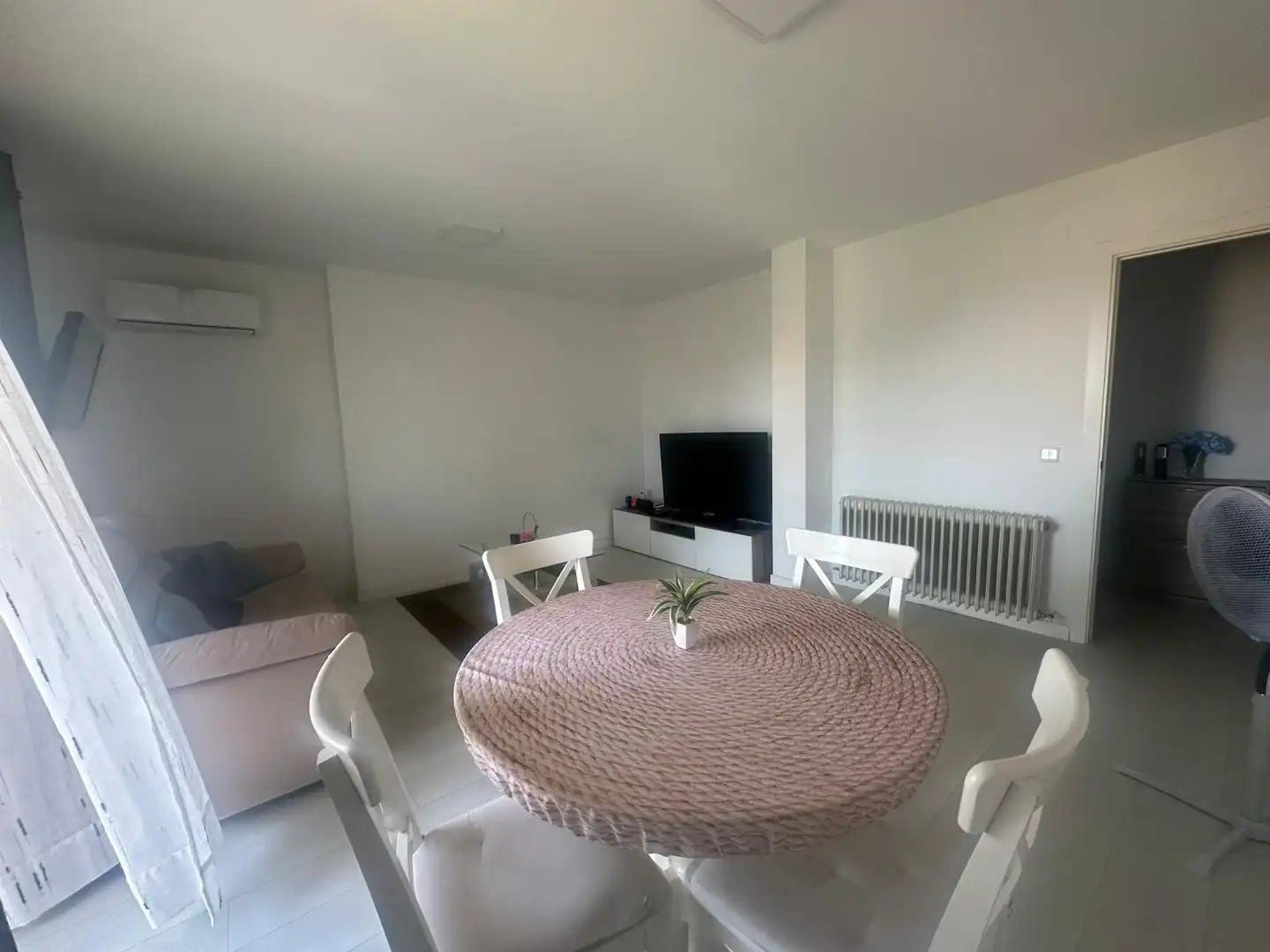 Living room of Flat for rent in Móstoles  with Heating, Terrace and Oven