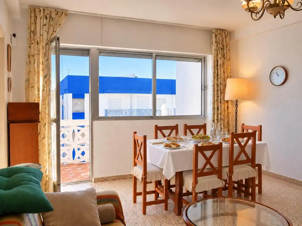 Comedor de Apartamento en venta en La Antilla con Aire acondicionado, Terraza y Amueblado
