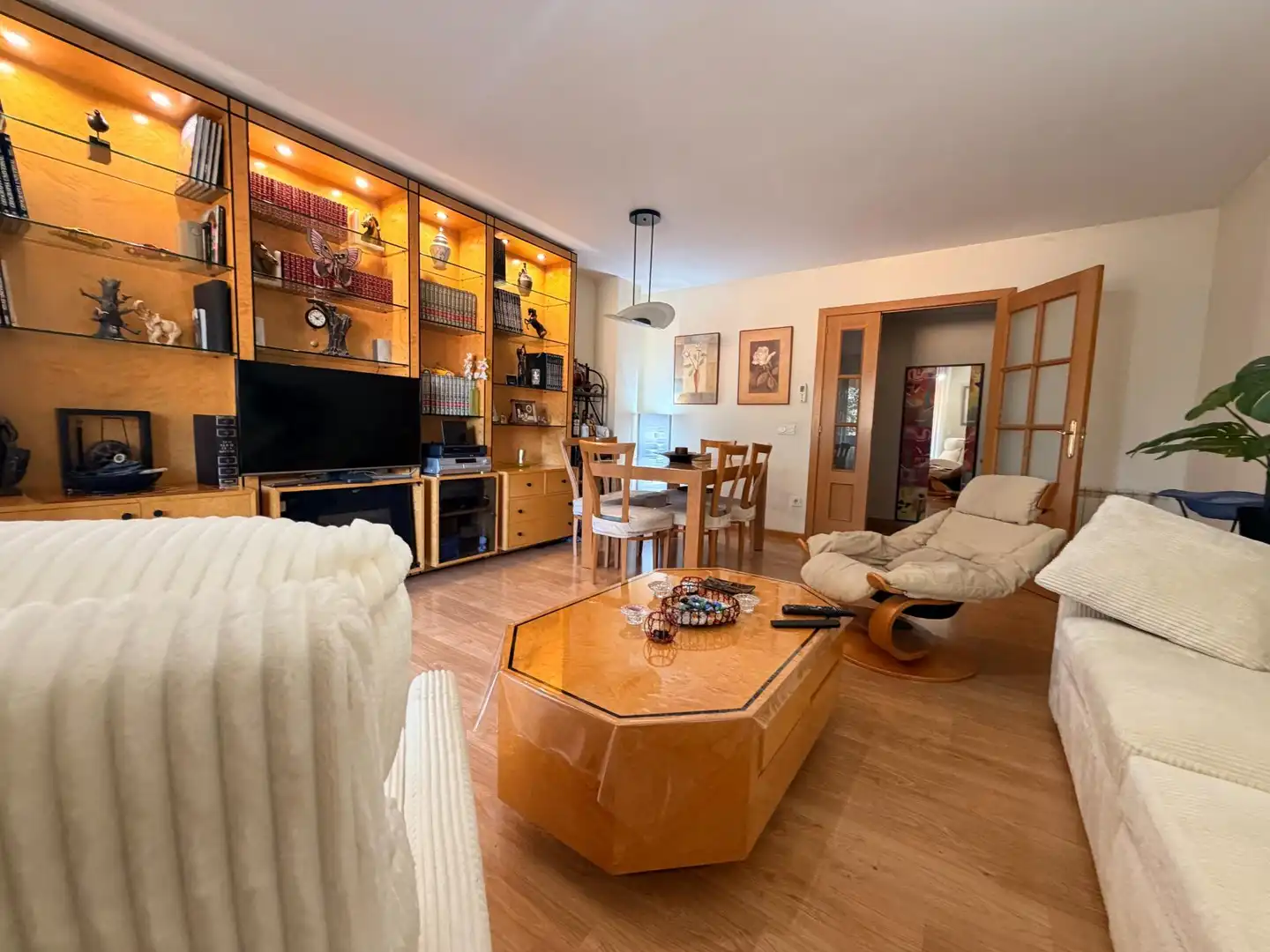 Living room of Flat for sale in Collado Villalba  with Heating, Private garden and Terrace