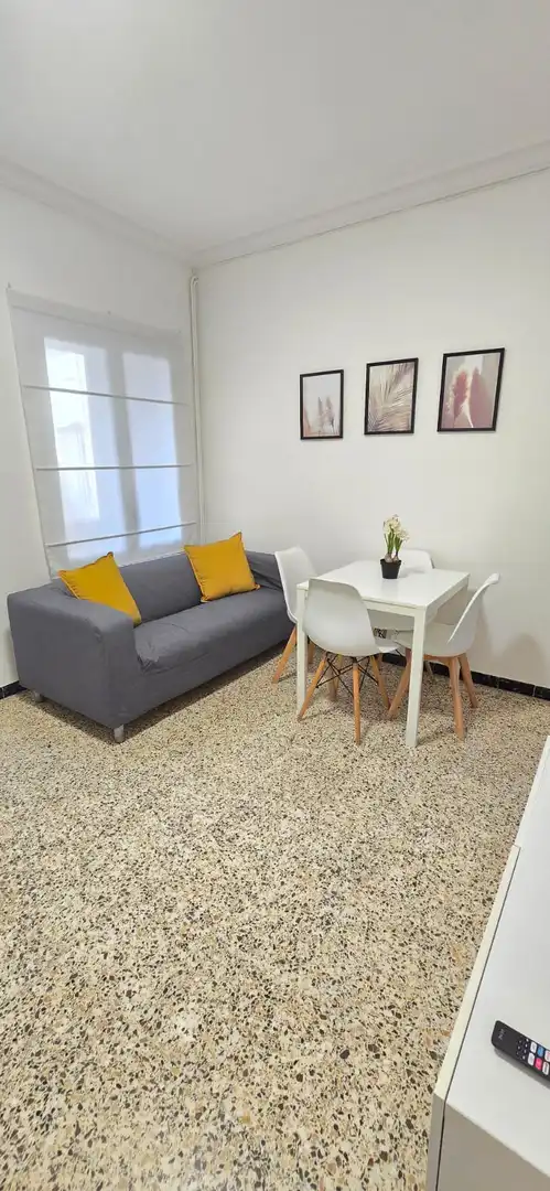 Sala de estar de Piso de alquiler en Manresa con Calefacción, Amueblado y Horno
