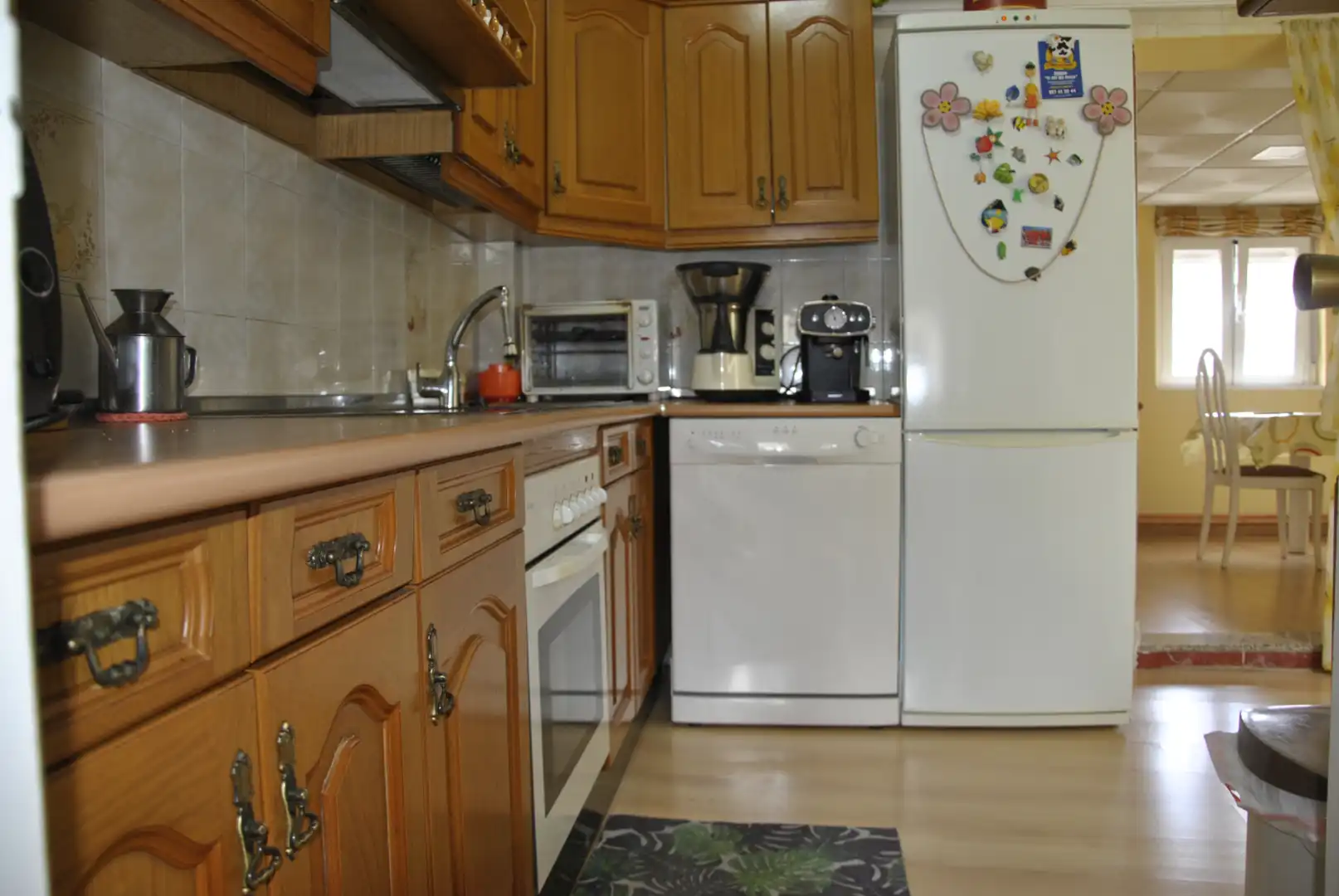 Kitchen of Flat for sale in Plasencia  with Air Conditioner, Heating and Parquet flooring