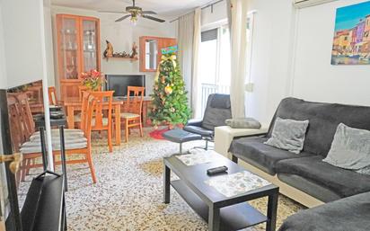 Living room of Flat for sale in  Almería Capital  with Air Conditioner