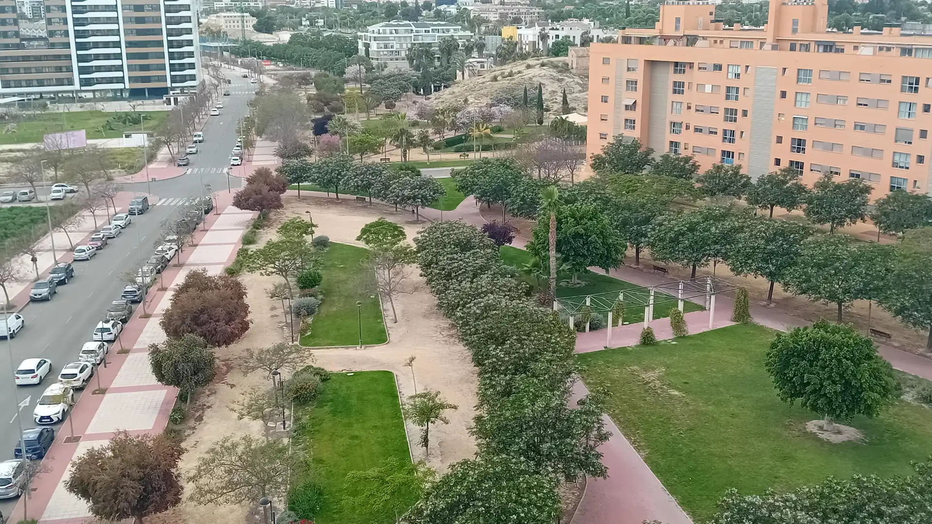 Vista exterior de Àtic en venda en Murcia amb Aire condicionat, Terrassa i Forn