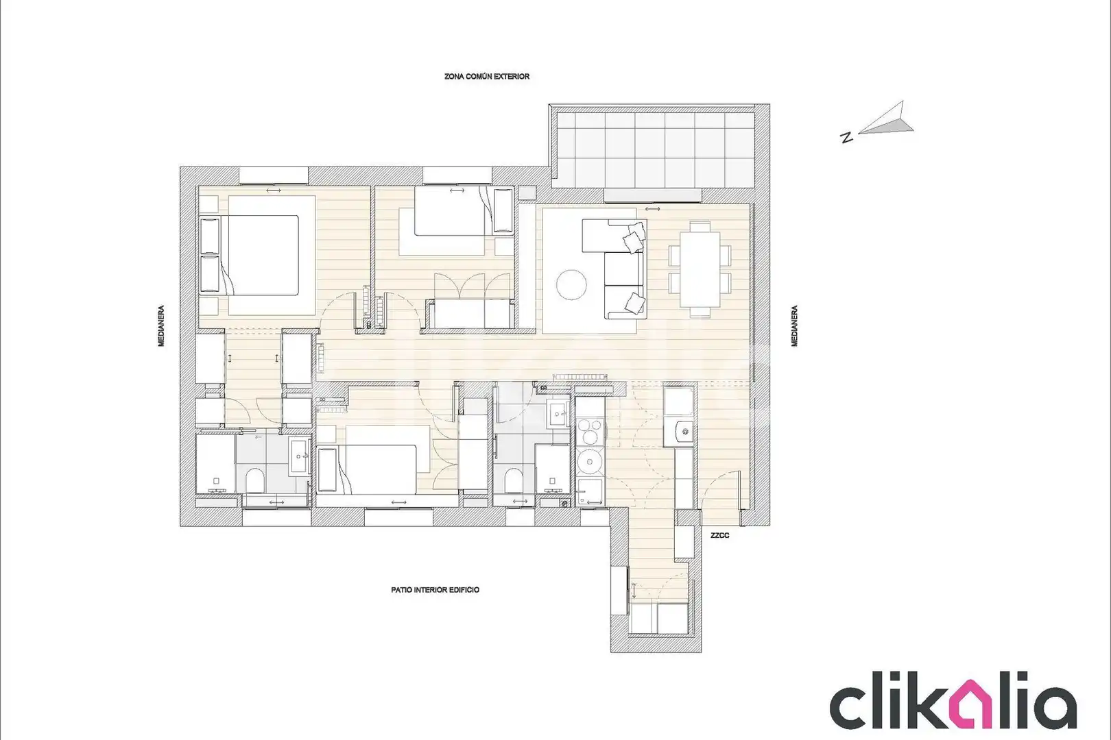 Piso en venta en Madrid con Aire acondicionado, Calefacción y Jardín privado