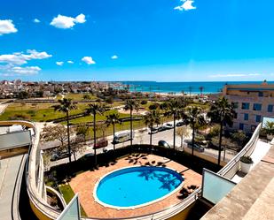 Piscina de Àtic de lloguer en  Palma de Mallorca amb Aire condicionat, Moblat i Piscina comunitària