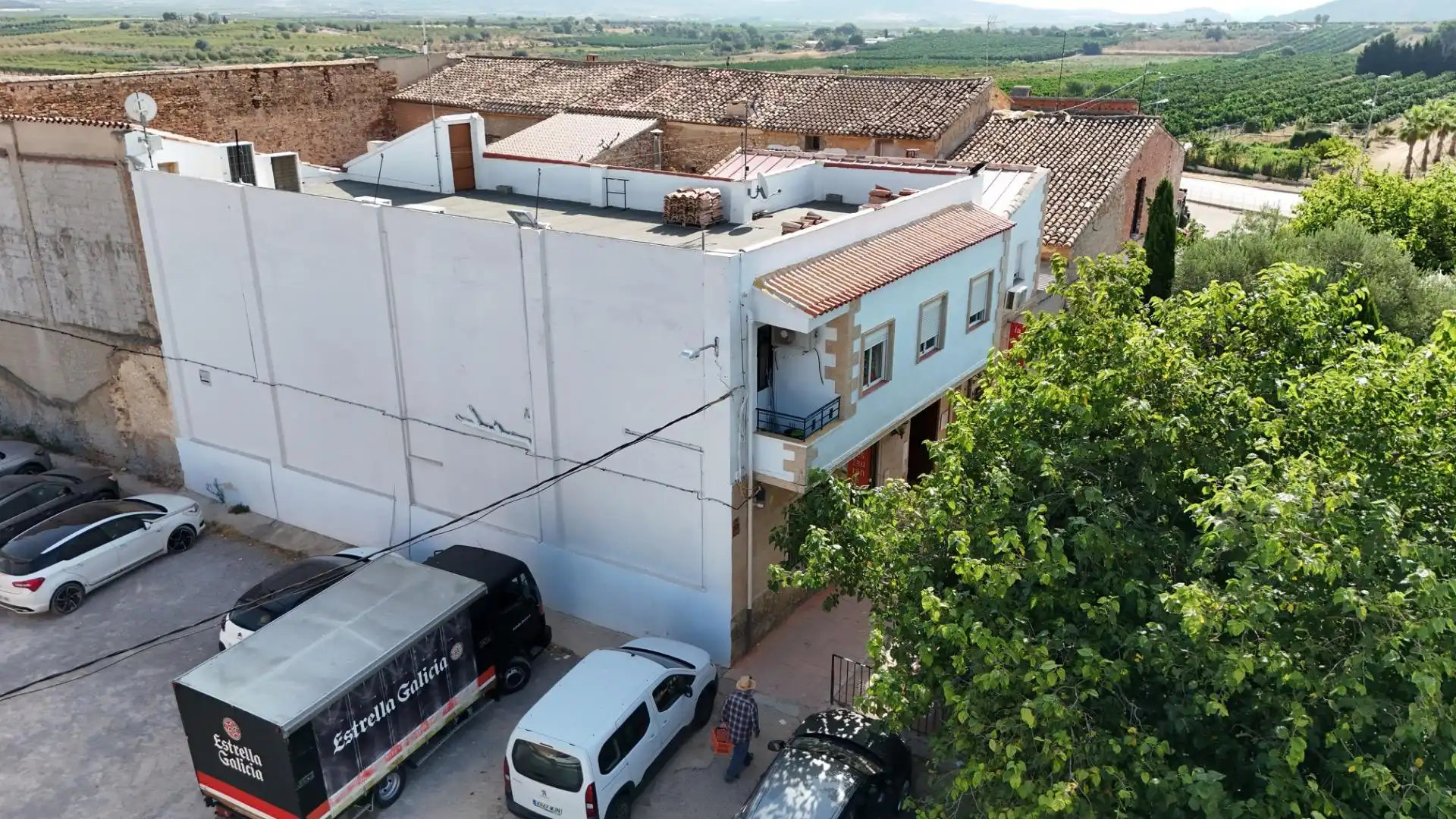 Exterior view of Houses for sale in Chulilla  with Air Conditioner, Heating and Terrace