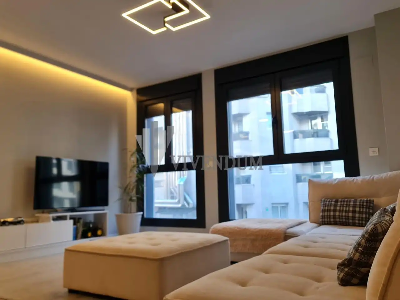 Wohnzimmer von Wohnungen zum Verkauf in Vigo  mit Heizung, Schwimmbad und Haustechnik