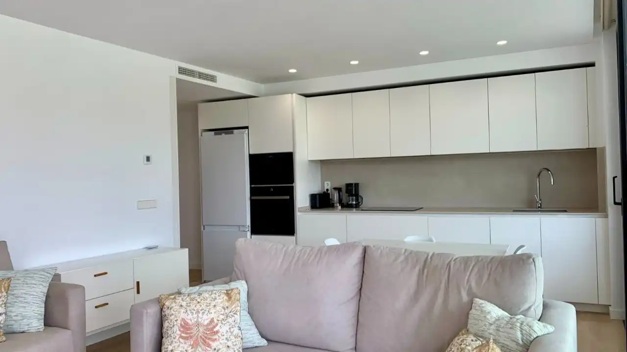 Sala de estar de Piso en venta en Monforte del Cid con Aire acondicionado, Calefacción y Terraza