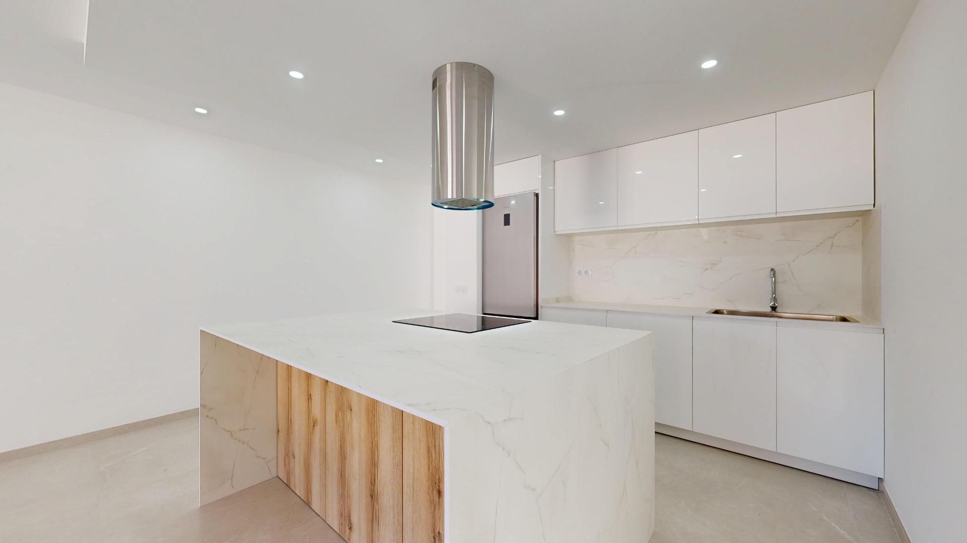Kitchen of Flat for sale in Gandia  with Terrace, Balcony and Alarm