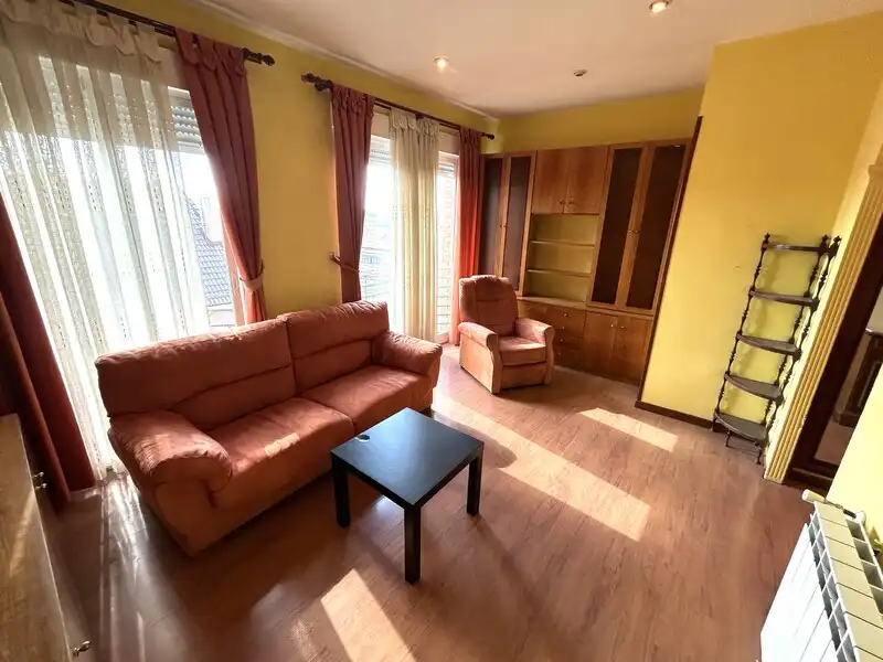 Sala d'estar de Pis en venda en Madrid amb Aire condicionat, Calefacció i Terrassa