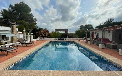 Swimming pool of House or chalet for sale in Ontinyent  with Air Conditioner, Terrace and Swimming Pool