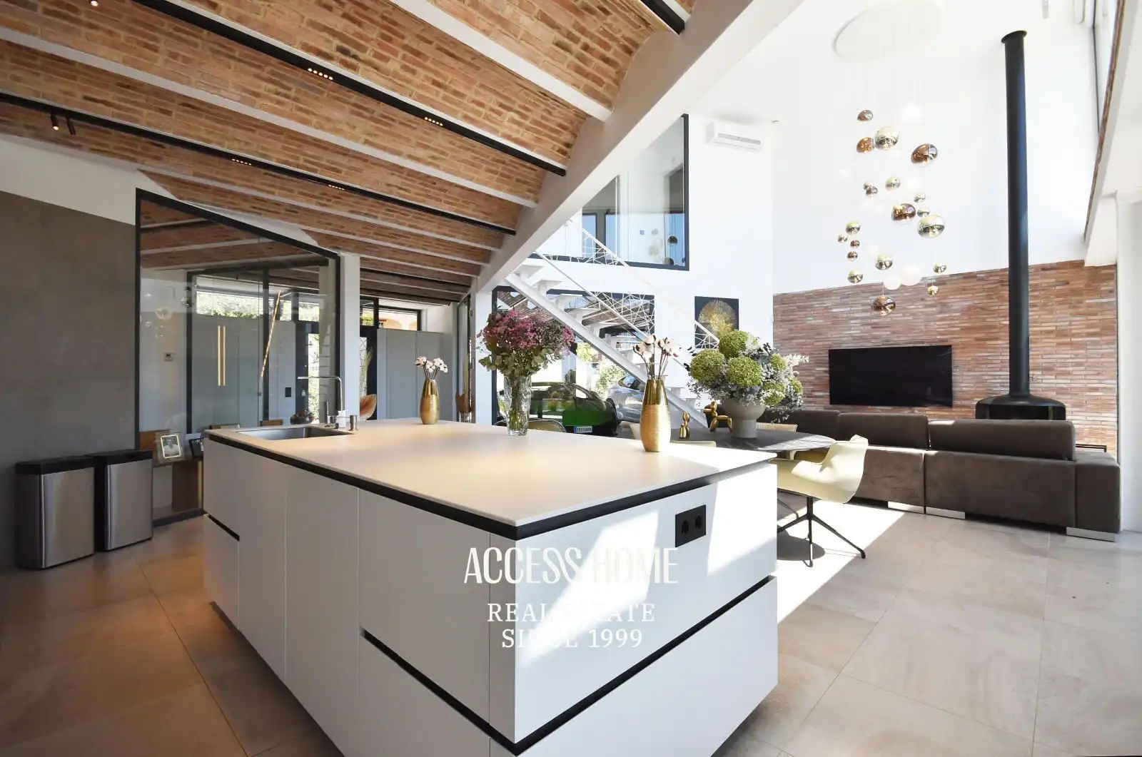 Kitchen of Houses for rent in Mataró  with Air Conditioner, Heating and Terrace