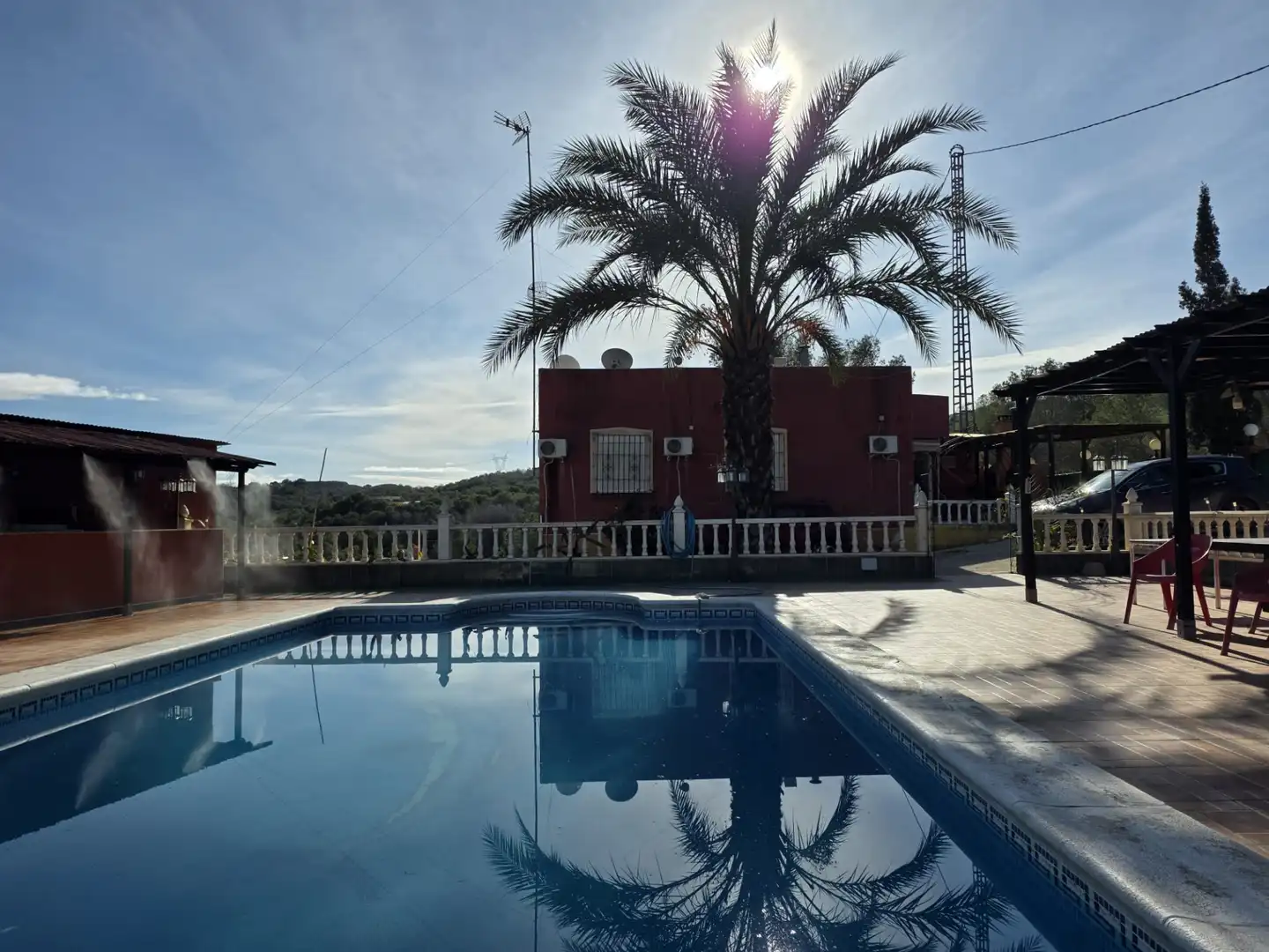 Piscina de Finca rústica en venda en Orihuela amb Aire condicionat, Jardí privat i Terrassa