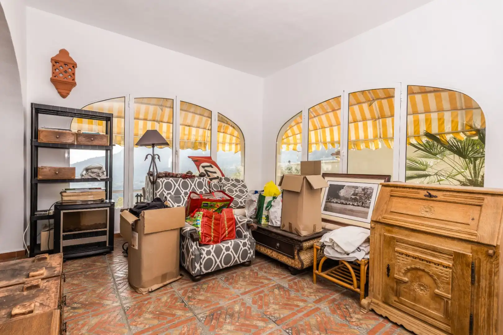 Living room of Houses for sale in Dénia  with Air Conditioner, Heating and Private garden