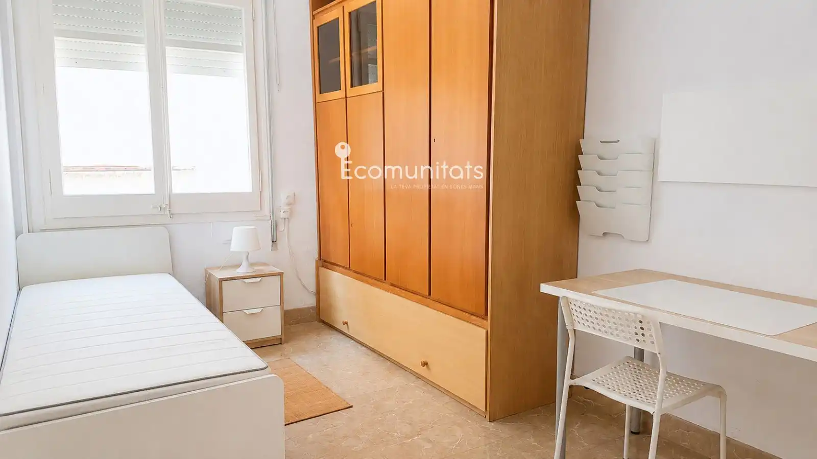 Bedroom of Flat for rent in Tortosa  with Air Conditioner and Furnished