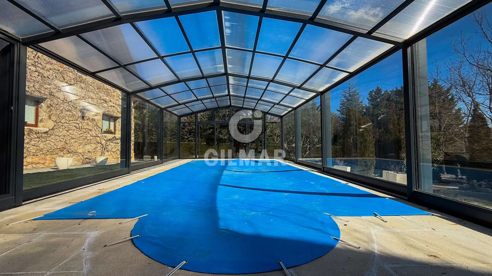 Piscina de Casa o xalet en venda en Navacerrada amb Calefacció, Jardí privat i Piscina