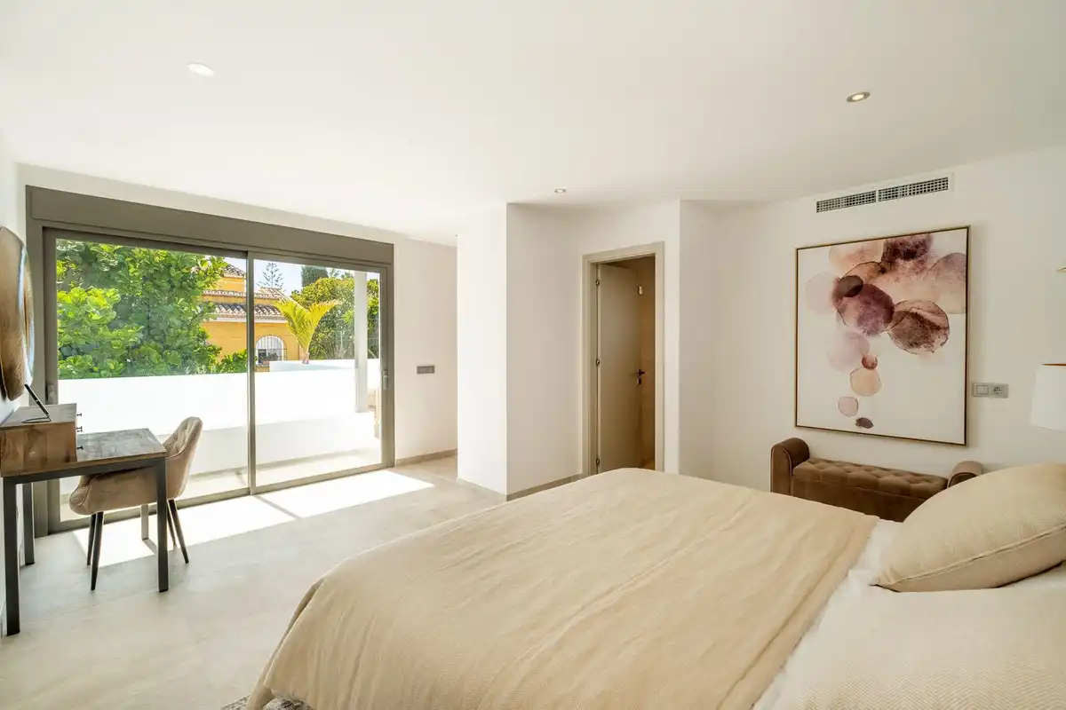 Habitación de Casa o chalet en venta en Marbella con Aire acondicionado, Jardín privado y Terraza