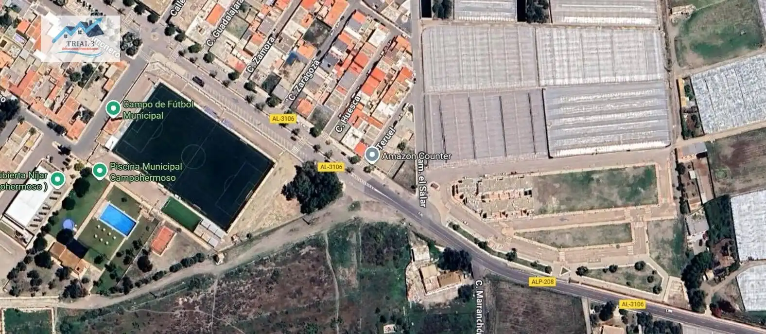 Vista exterior de Casa o chalet en venta en Níjar con Jardín privado