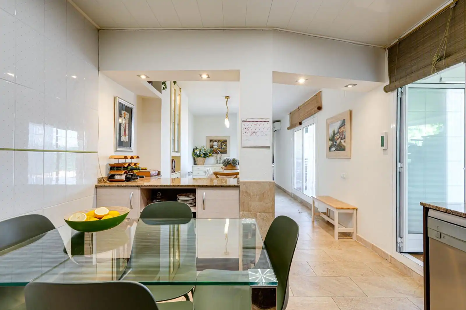 Kitchen of Attic for sale in Sant Feliu de Llobregat  with Air Conditioner, Heating and Terrace