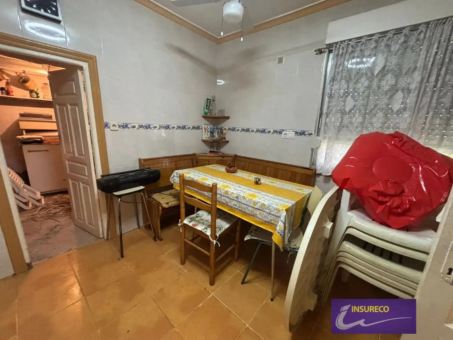 Dining room of Houses for sale in Pobladura de Pelayo García  with Heating, Storage room and Furnished