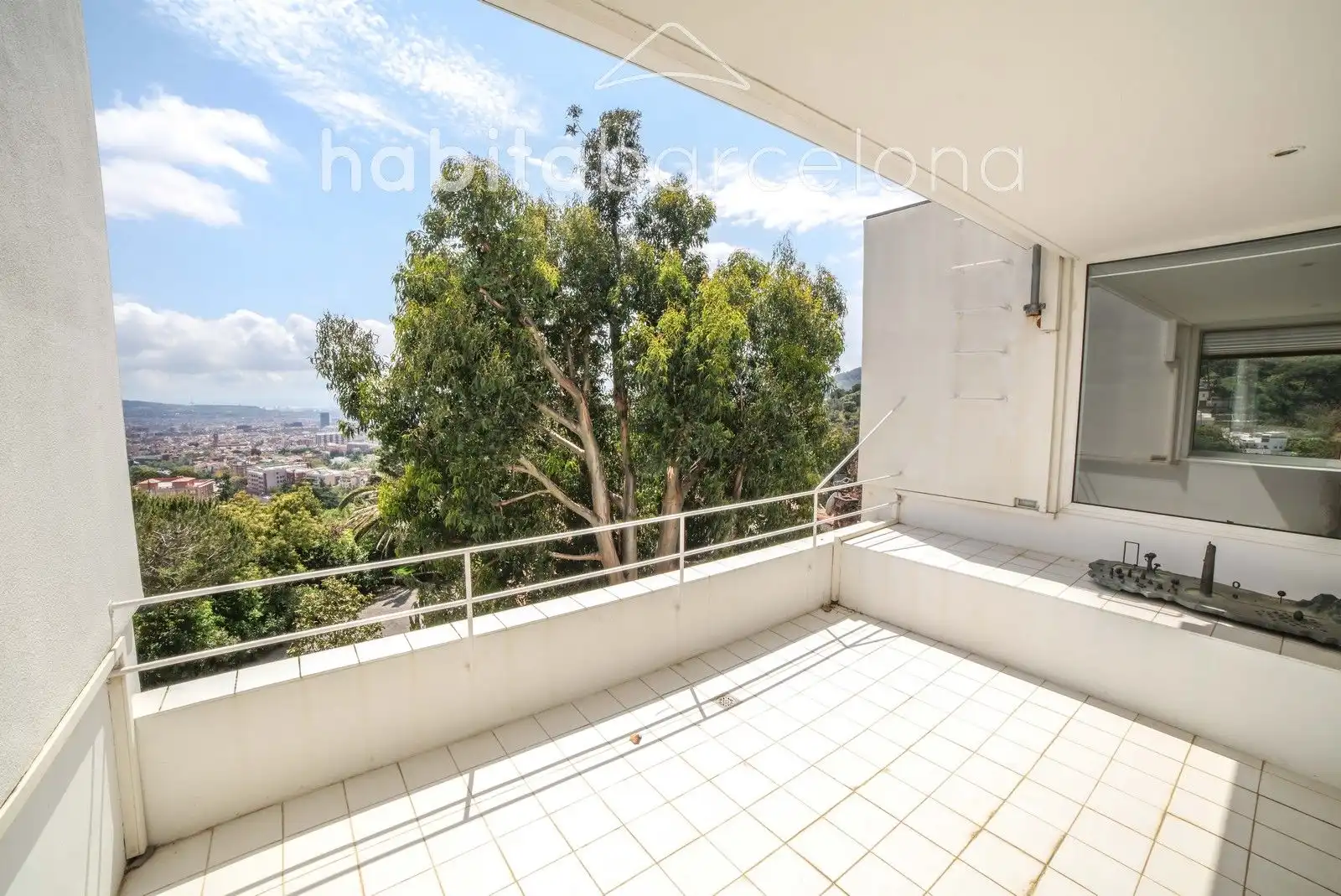 Terrace of Houses for rent in Barcelona  with Air Conditioner, Heating and Private garden