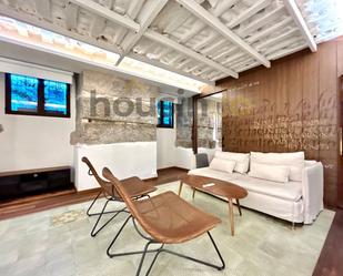 Living room of Flat for sale in  Madrid Capital  with Air Conditioner, Heating and Parquet flooring