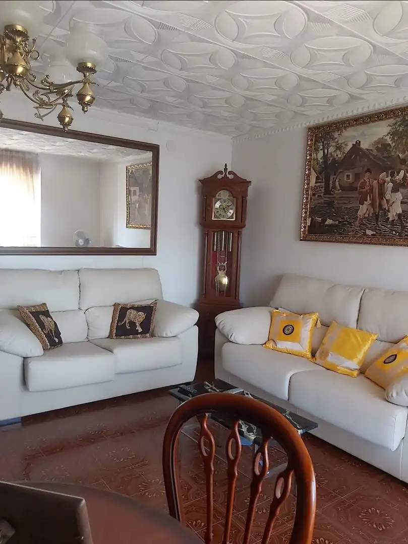 Sala d'estar de Casa o xalet en venda en Villanueva de la Fuente amb Calefacció i Terrassa