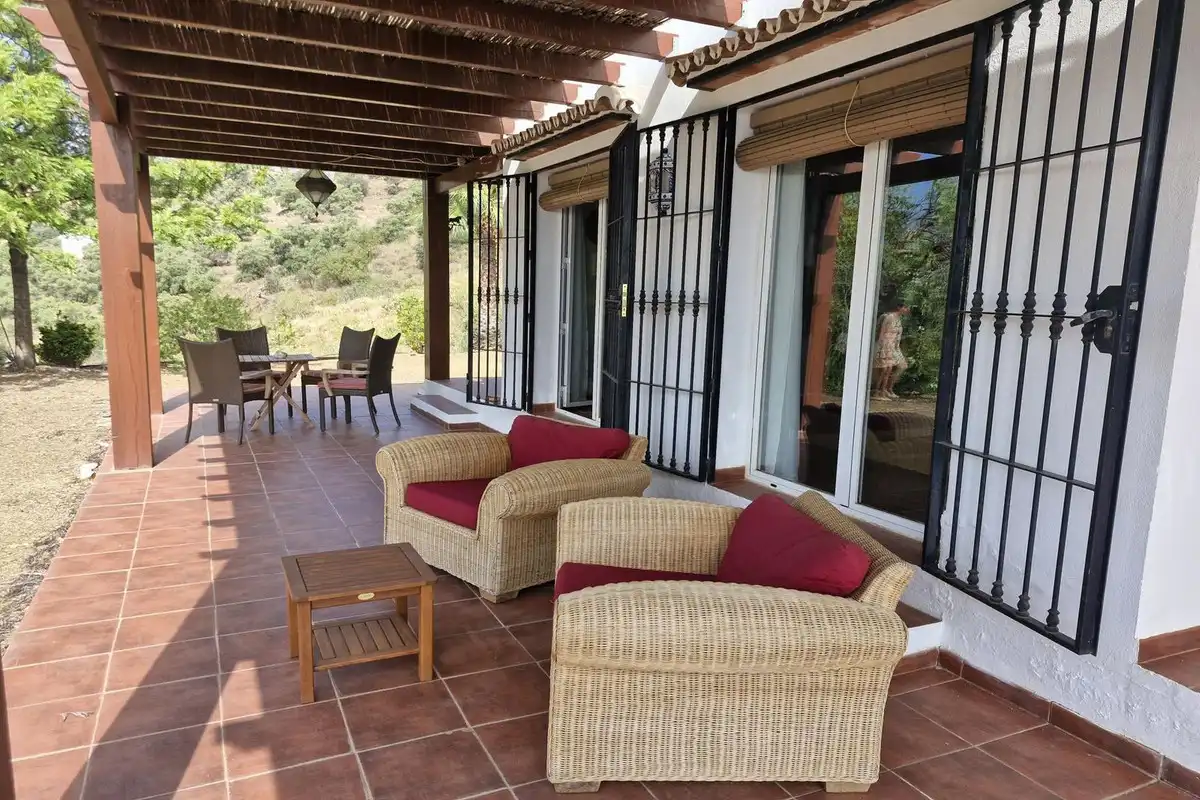 Terrassa de Finca rústica en venda en Tolox amb Jardí privat, Terrassa i Piscina