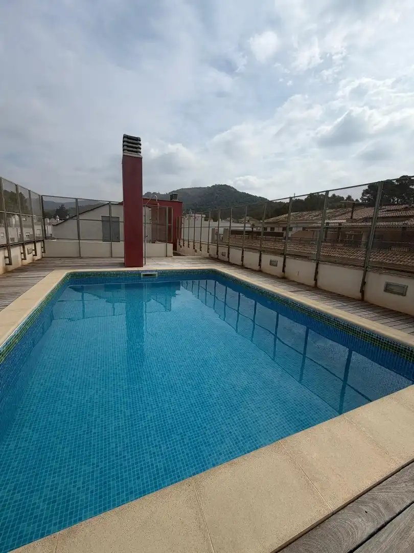 Schwimmbecken von Dachboden zum Verkauf in Náquera mit Privatgarten, Möbliert und Balkon