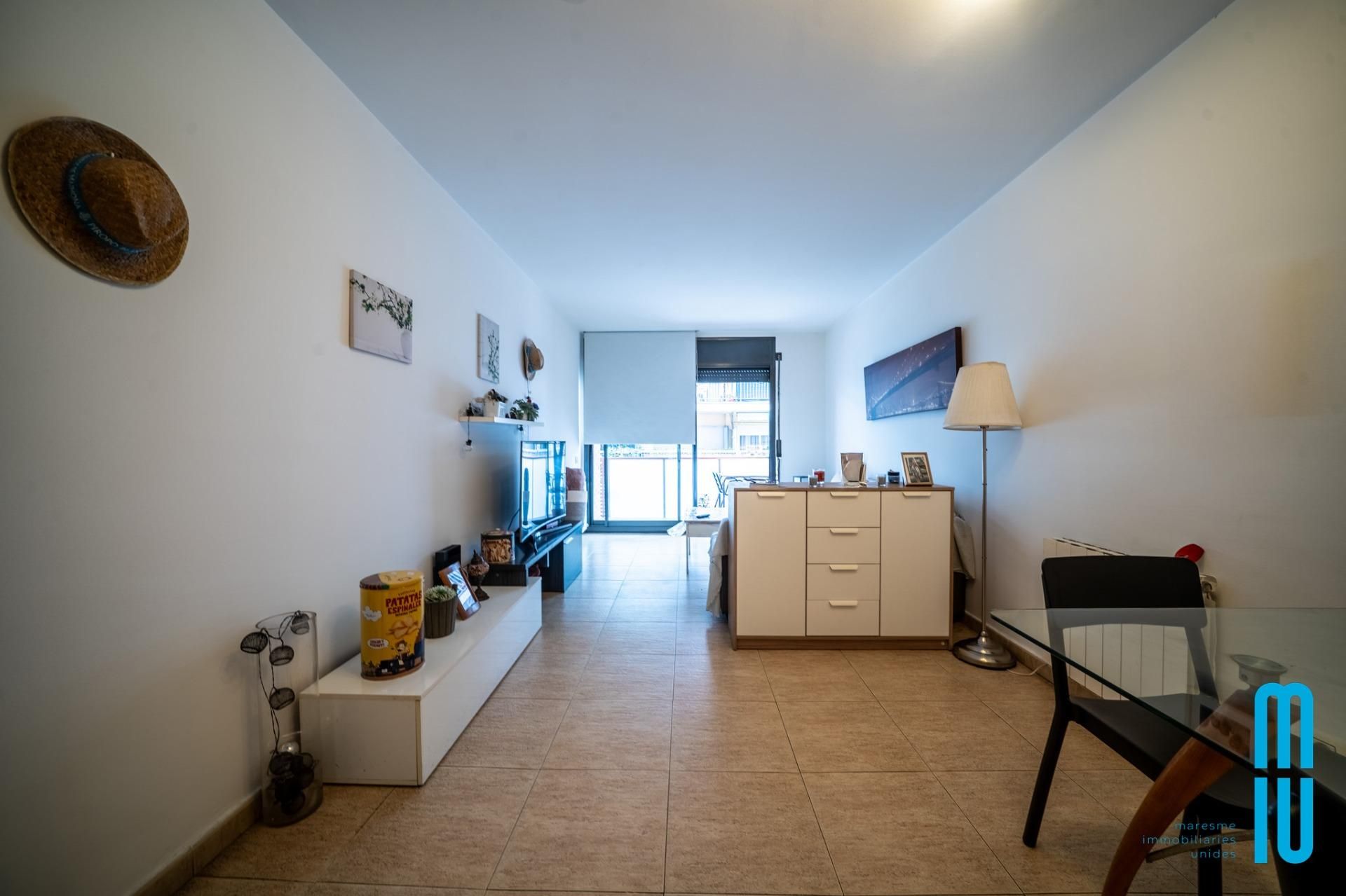 Sala d'estar de Pis en venda en Pineda de Mar amb Calefacció, Terrassa i Balcó