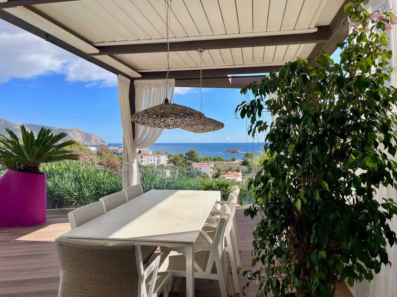 Terraza de Casa o chalet en venta en Benidorm con Piscina