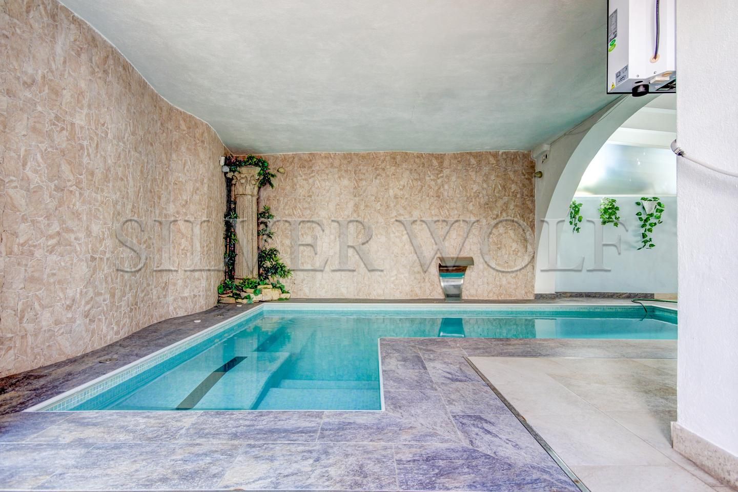 Piscina de Casa o xalet en venda en Castelldefels amb Aire condicionat, Calefacció i Jardí privat