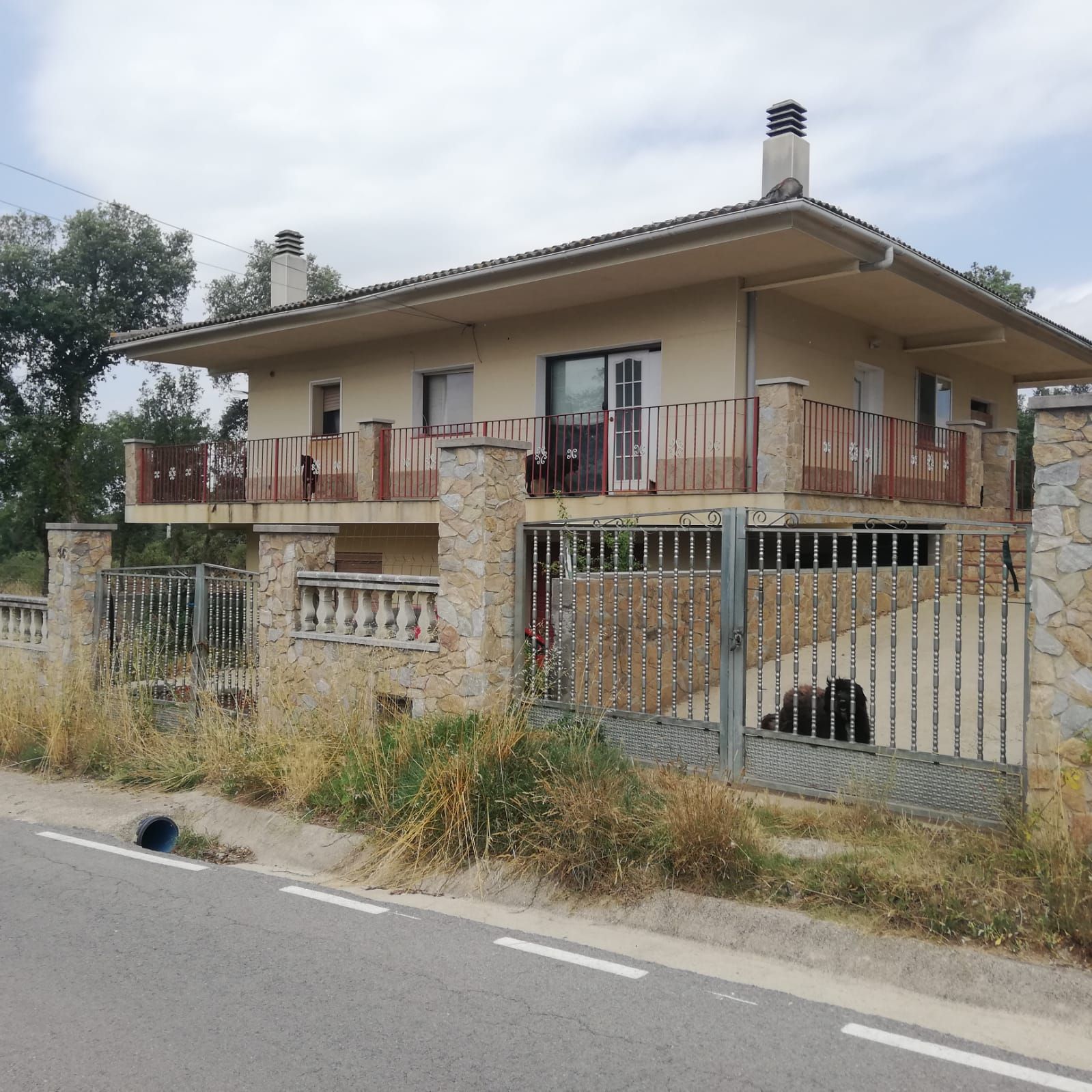 Exterior view of House or chalet for sale in Caldes de Malavella  with Heating