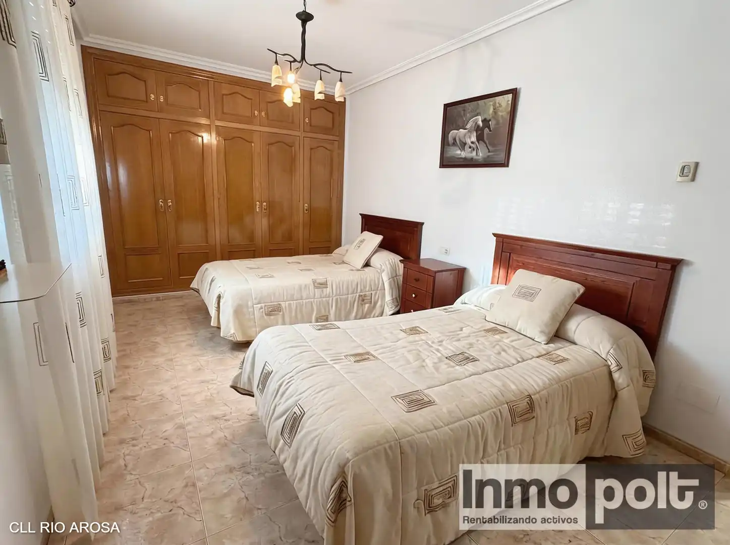 Bedroom of Flat for sale in Torre-Pacheco  with Air Conditioner, Terrace and Furnished