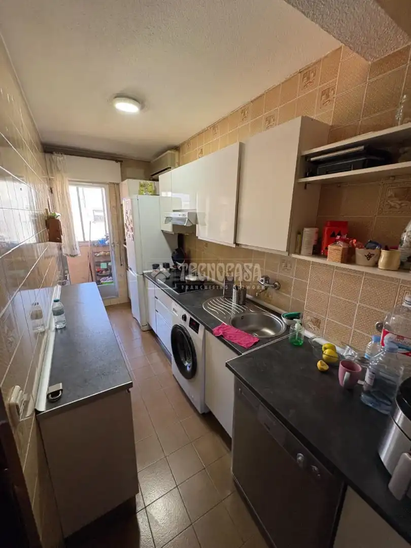 Kitchen of Flat for sale in Madrid  with Air Conditioner