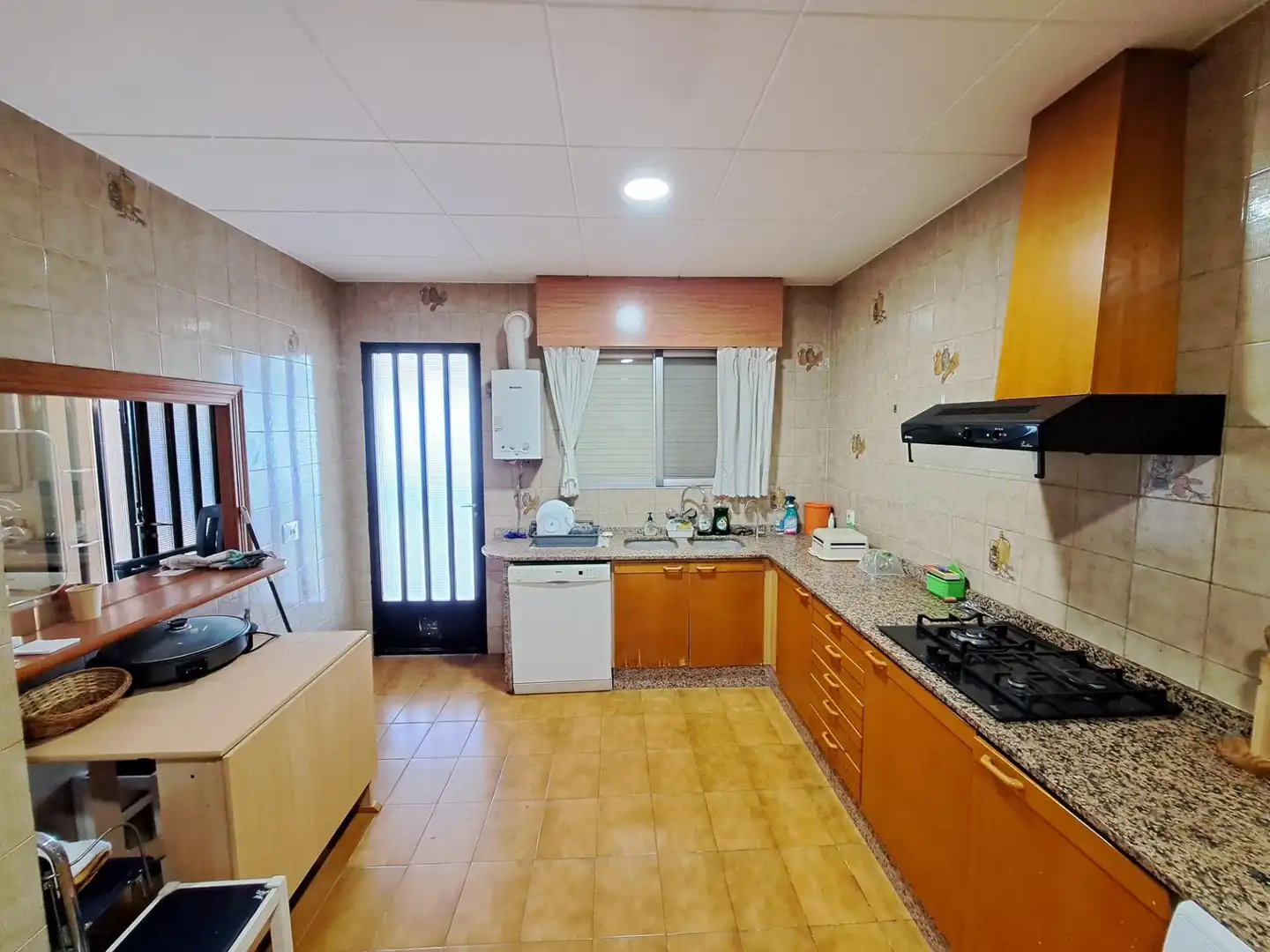 Cocina de Casa o chalet en venta en Alzira con Aire acondicionado, Jardín privado y Terraza