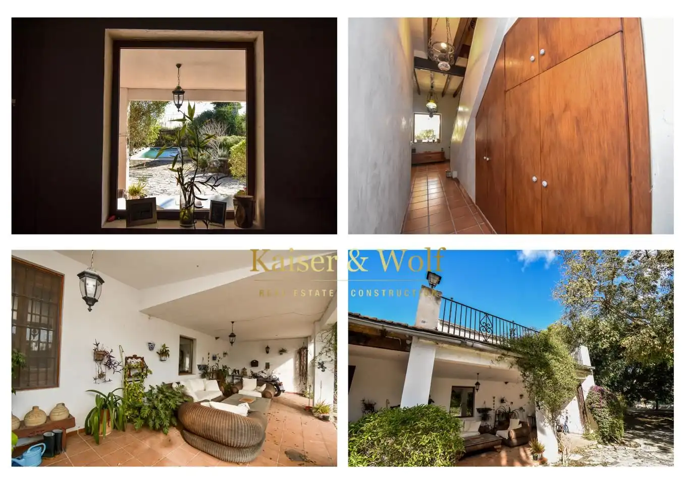Außenansicht von Country house zum Verkauf in Elche / Elx mit Klimaanlage, Privatgarten und Terrasse