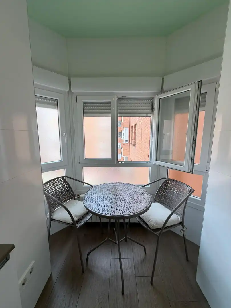 Terraza de Piso de alquiler en Madrid con Aire acondicionado, Calefacción y Parquet