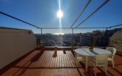 Terrasse von Dachboden zum verkauf in Premià de Mar mit Klimaanlage, Heizung und Terrasse