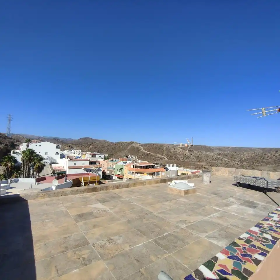 Vista exterior de Casa o chalet de alquiler en Mogán con Jardín privado, Terraza y Trastero