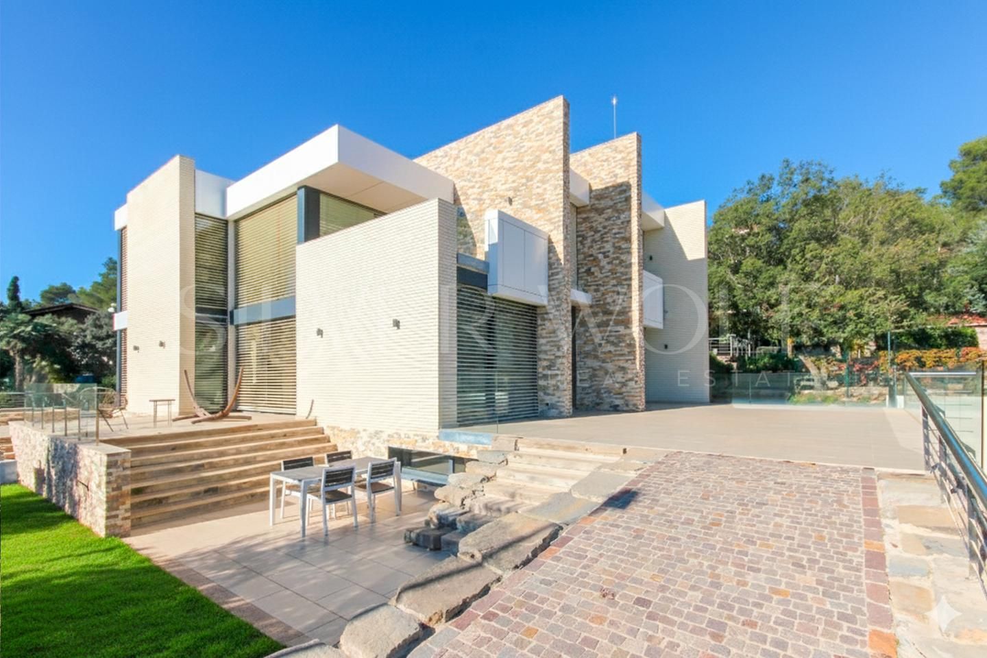 Exterior view of House or chalet for sale in Begues  with Air Conditioner, Heating and Private garden