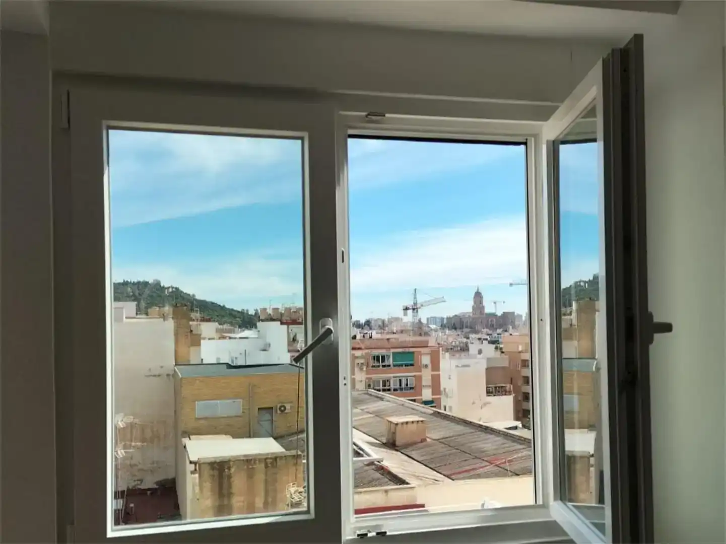 Schlafzimmer von Wohnungen zur Miete in Málaga Capital mit Klimaanlage