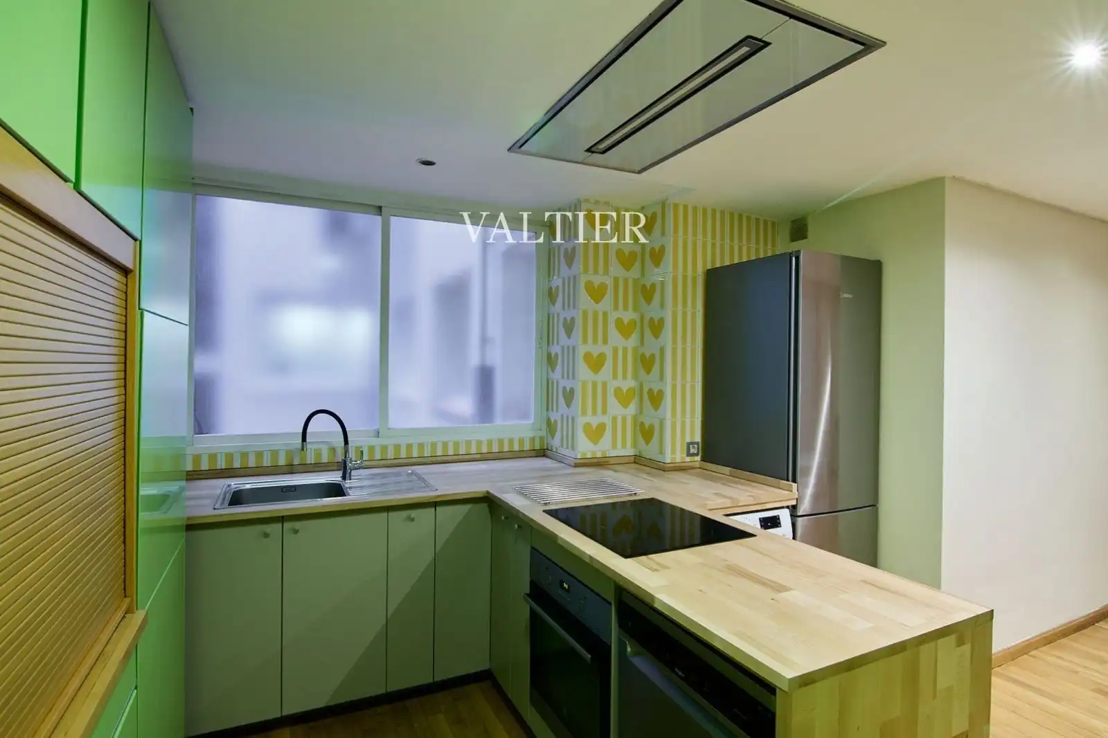 Cocina de Piso de alquiler en Madrid con Aire acondicionado, Calefacción y Terraza