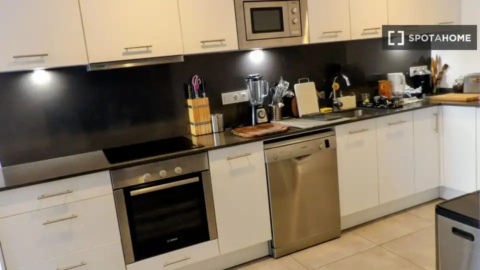 Cocina de Piso de alquiler en  Palma de Mallorca con Aire acondicionado, Calefacción y Amueblado