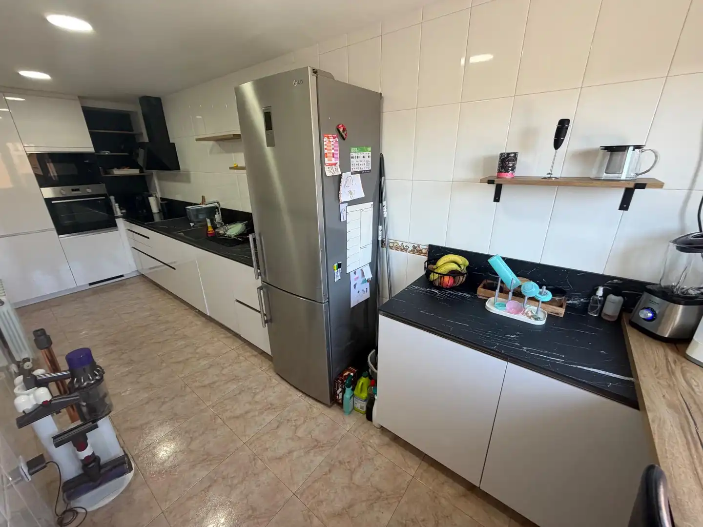 Cocina de Planta baja en venta en Llagostera con Calefacción, Terraza y Trastero