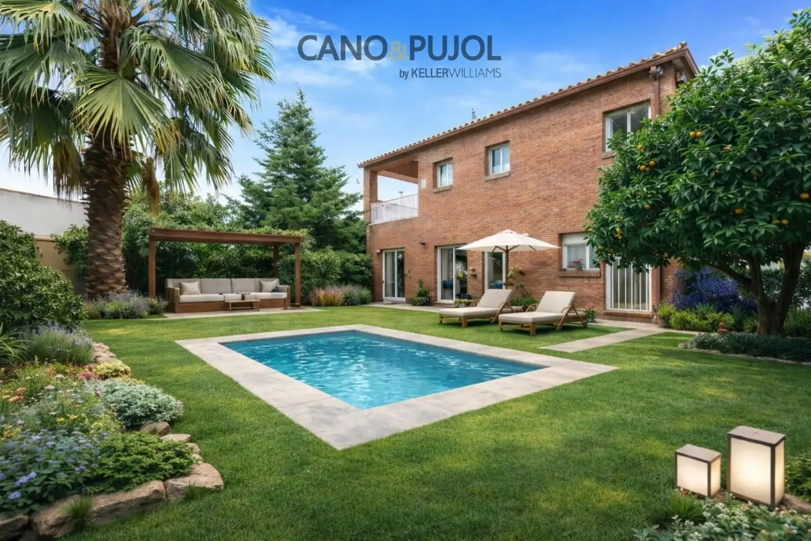 Vista exterior de Casa o xalet en venda en Sant Cugat del Vallès amb Aire condicionat, Calefacció i Terrassa