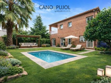 Casa amb piscina en venda a Turó de Can Mates